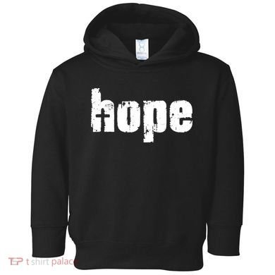 Hope Cross Christianity Toddler Hoodie