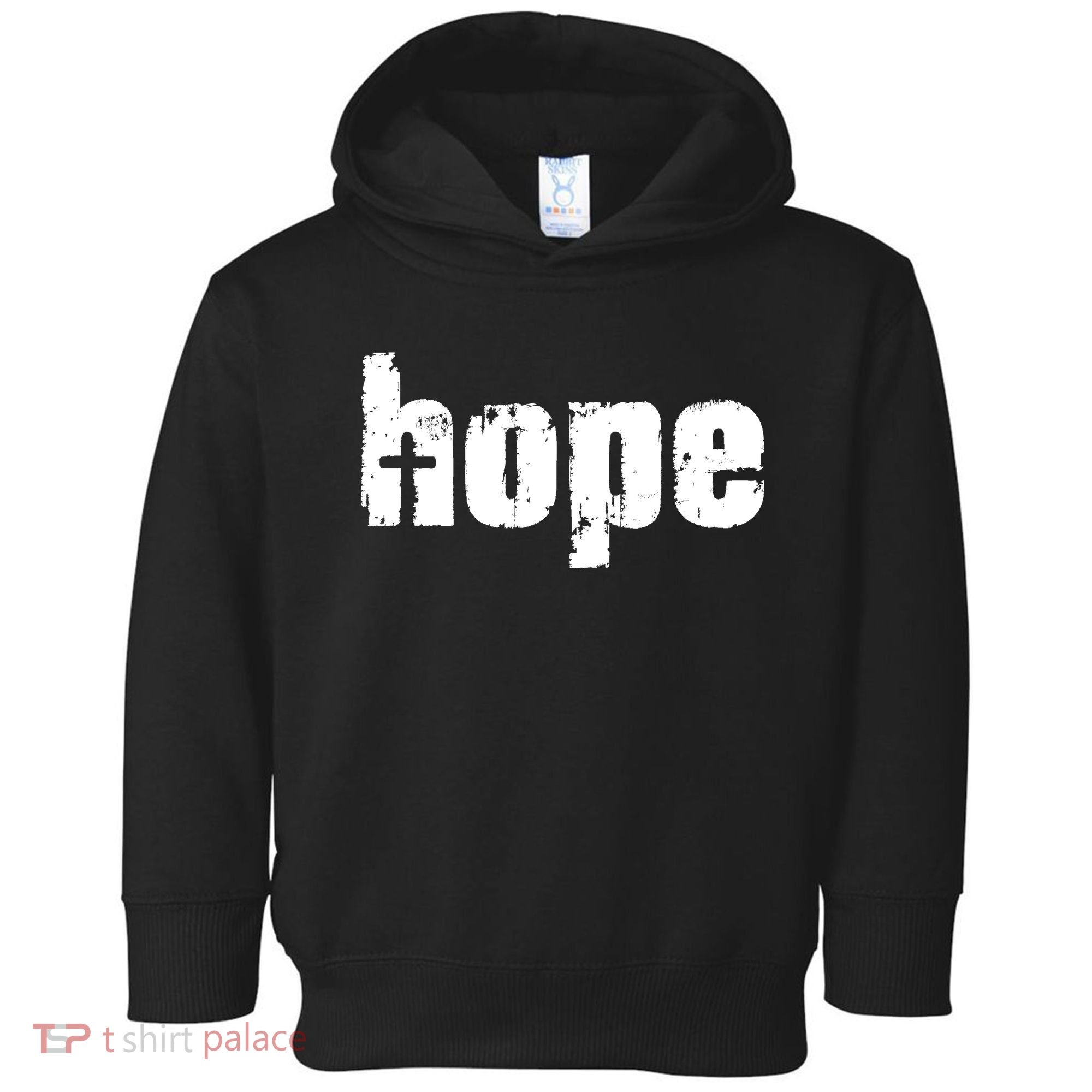 Hope Cross Christianity Toddler Hoodie