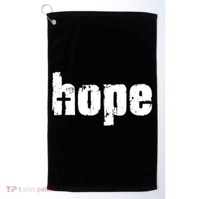 Hope Cross Christianity Golf Towel