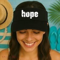 Hope Cross Christianity Visor thumb 2