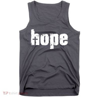 Hope Cross Christianity Tank Top