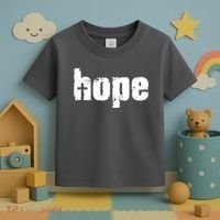 Hope Cross Christianity Toddler T-Shirt thumb 3
