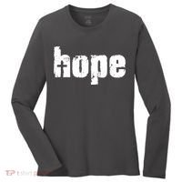 Hope Cross Christianity Women's Long Sleeve Shirt thumb 0