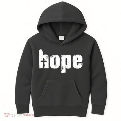 Hope Cross Christianity Kids Hoodie