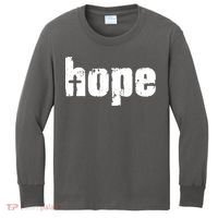 Hope Cross Christianity Kids Long Sleeve Shirt thumb 0