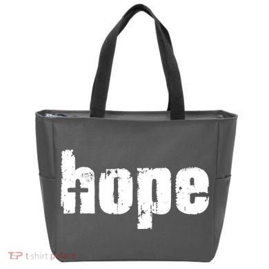 Hope Cross Christianity Tote Bag