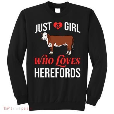 Hereford Cattle Cow Bull Beef Farm Sweatshirt