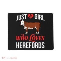 Hereford Cattle Cow Bull Beef Farm Mousepad thumb 0