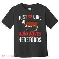 Hereford Cattle Cow Bull Beef Farm Toddler T-Shirt thumb 0