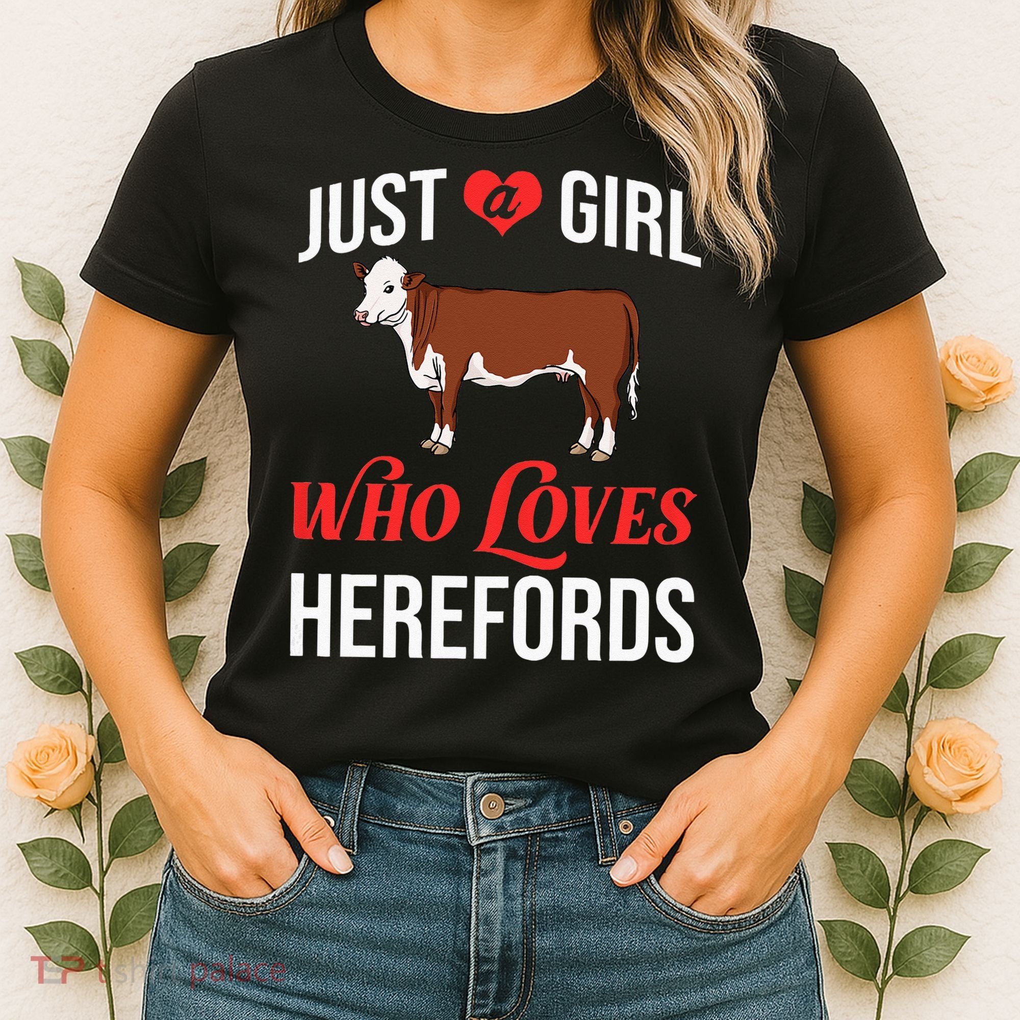 Hereford Cattle Cow Bull Beef Farm Women's T-Shirt