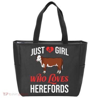 Hereford Cattle Cow Bull Beef Farm Tote Bag