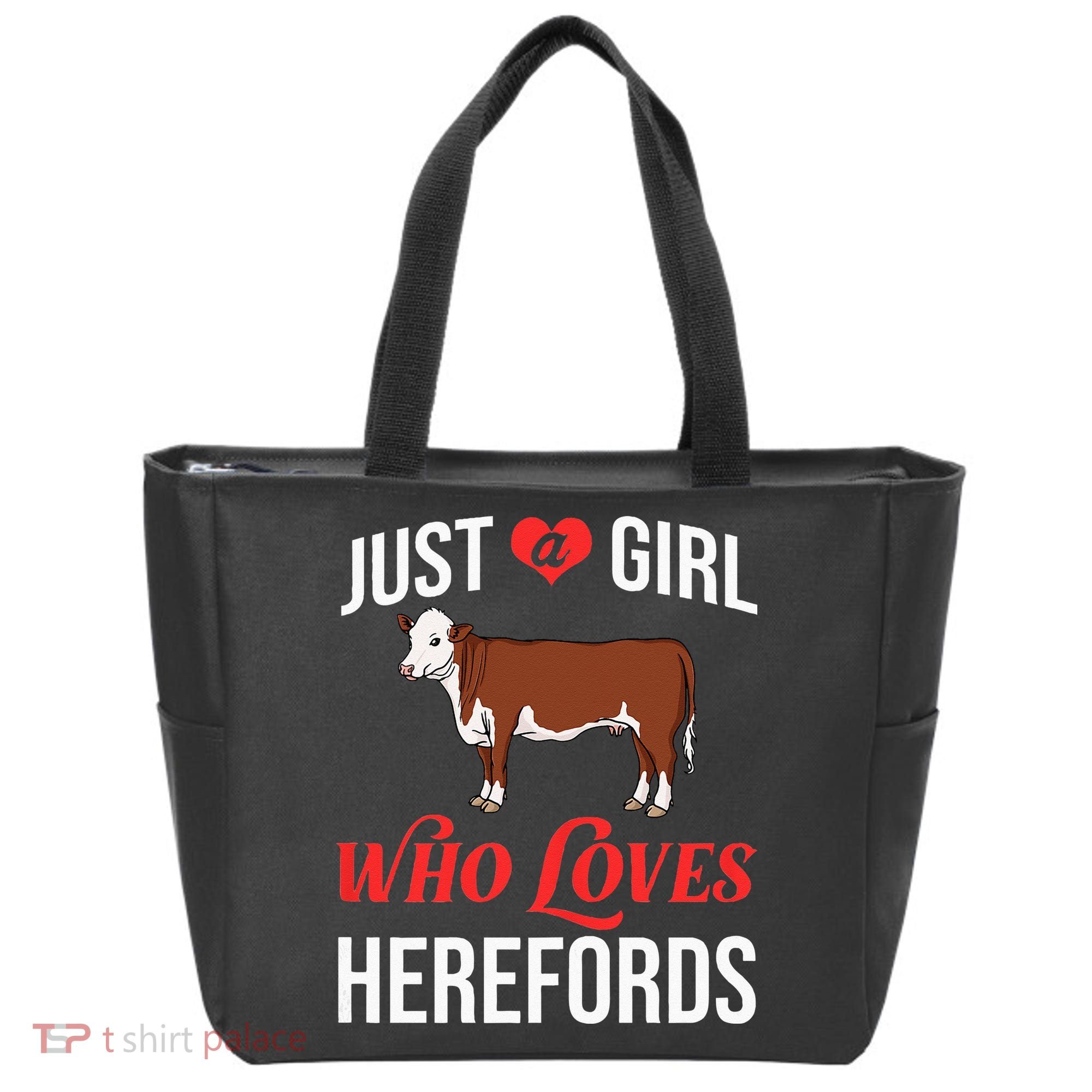 Hereford Cattle Cow Bull Beef Farm Tote Bag