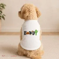 Howdy Cactus Country Doggie Tank thumb 2