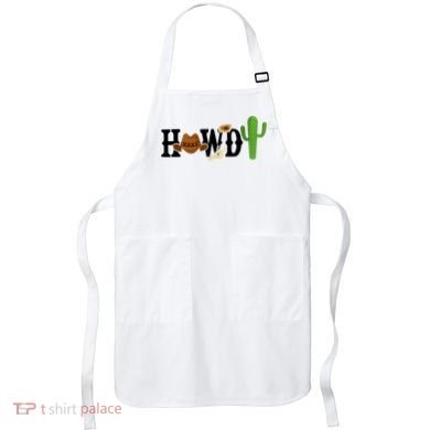 Howdy Cactus Country Apron