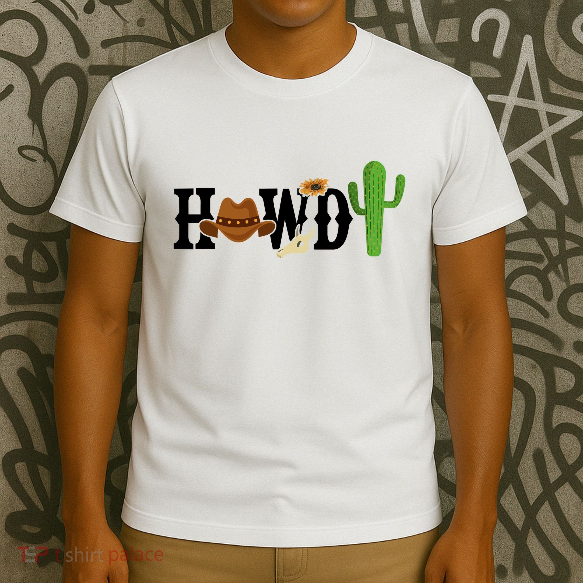 Howdy Cactus Country T-Shirt