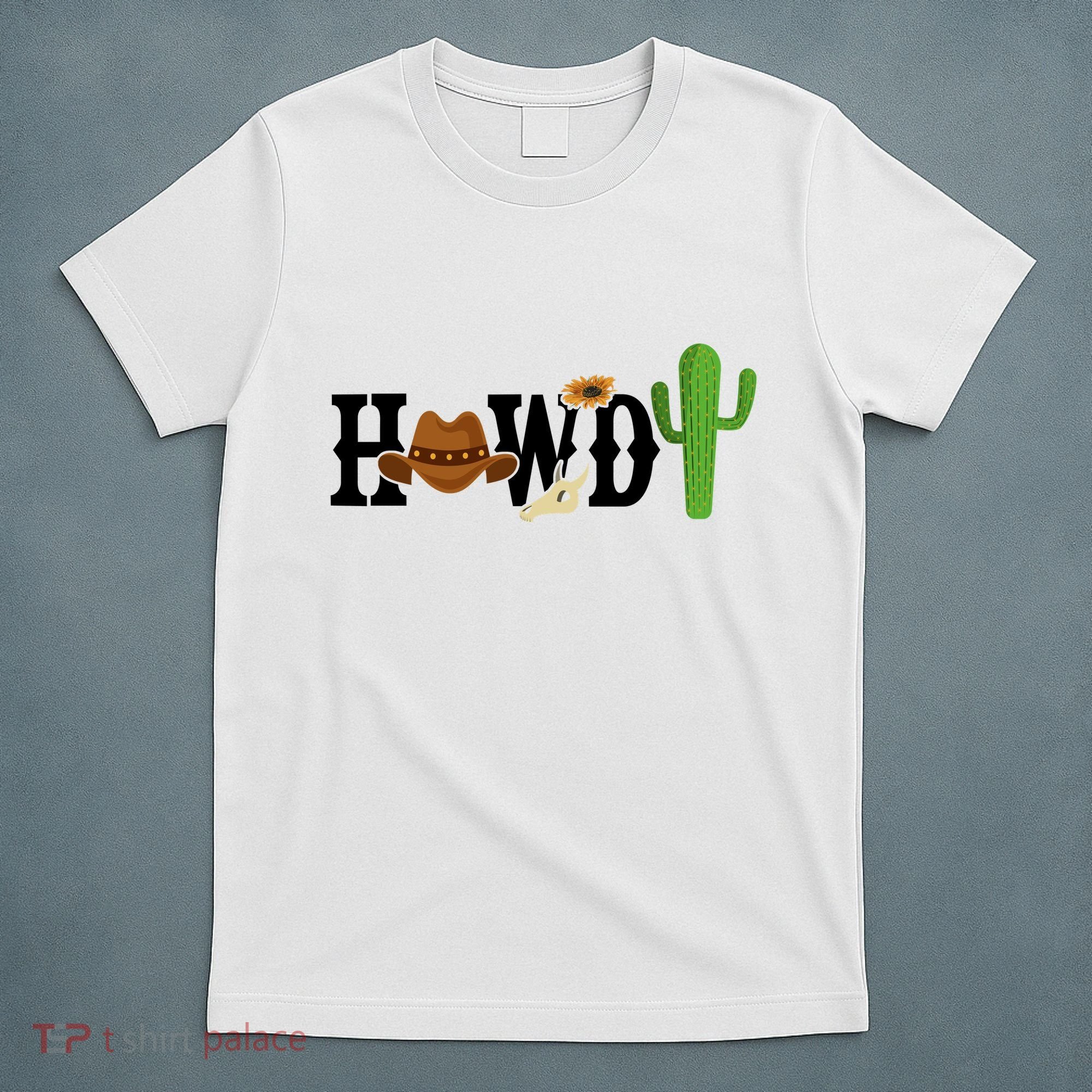 Howdy Cactus Country T-Shirt
