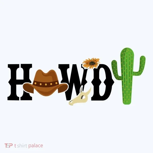 Howdy Cactus Country Bucket Hat