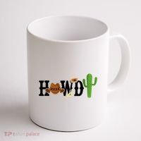 Howdy Cactus Country Coffee Mug thumb 1