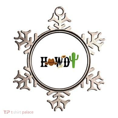 Howdy Cactus Country Ornament