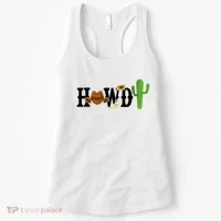 Howdy Cactus Country Women's Tank Top thumb 0