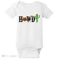 Howdy Cactus Country Baby Bodysuit thumb 0