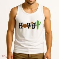 Howdy Cactus Country Tank Top thumb 3