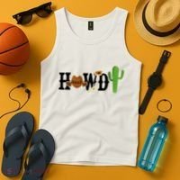 Howdy Cactus Country Tank Top thumb 4