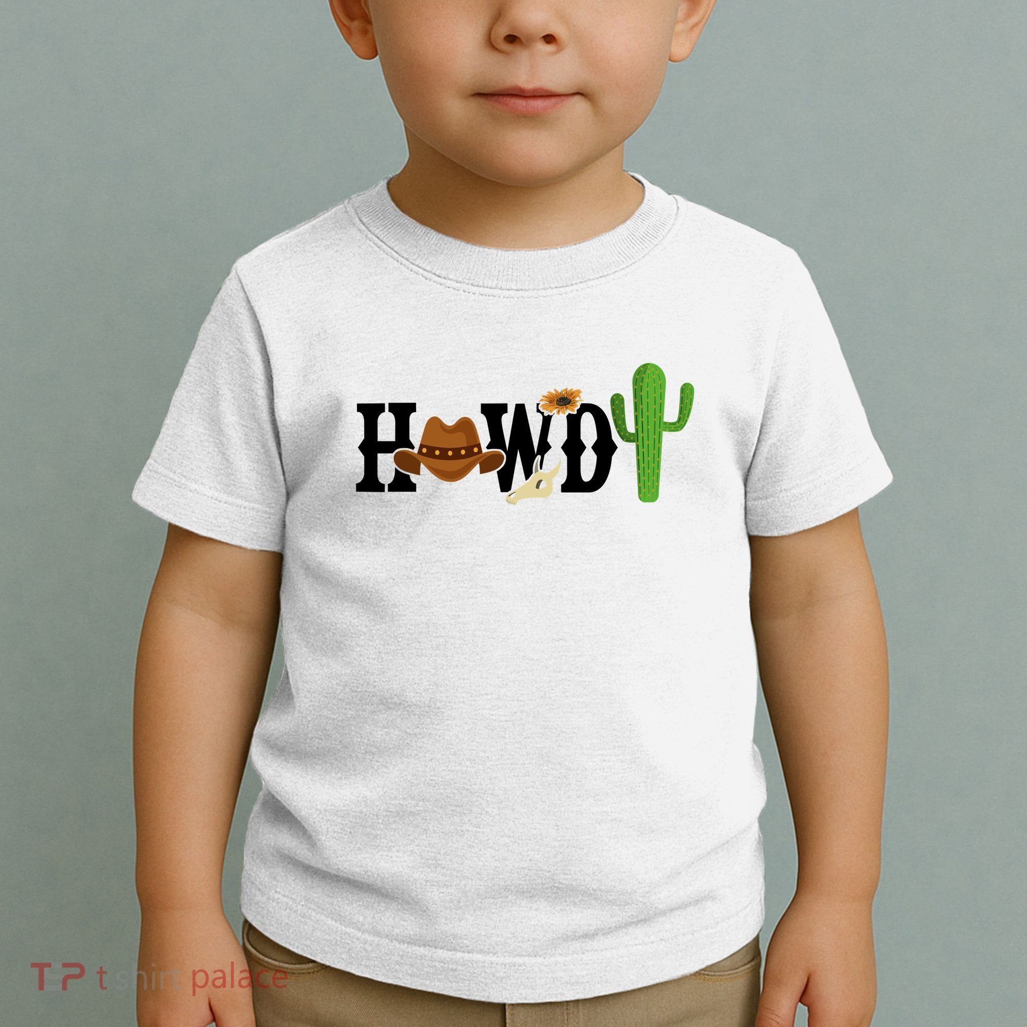 Howdy Cactus Country Toddler T-Shirt