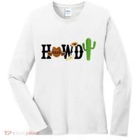 Howdy Cactus Country Women's Long Sleeve Shirt thumb 0