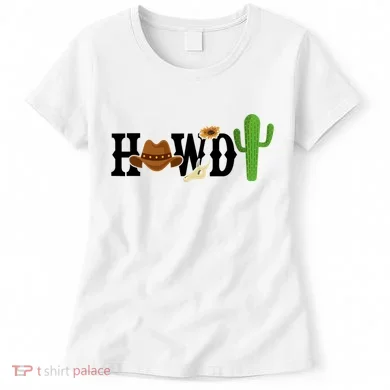 Howdy Cactus Country Women's T-Shirt