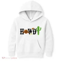 Howdy Cactus Country Kids Hoodie thumb 0