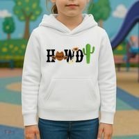 Howdy Cactus Country Kids Hoodie thumb 3