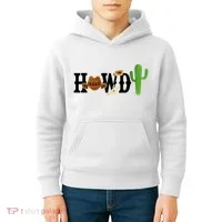 Howdy Cactus Country Kids Hoodie thumb 4