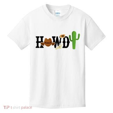 Howdy Cactus Country Kids T-Shirt