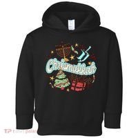 Hanukkah & Christmas Chrismukkah Funny Tree Presents Toddler Hoodie thumb 0