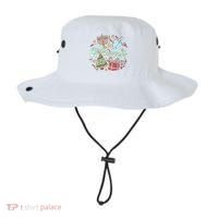 Hanukkah & Christmas Chrismukkah Funny Tree Presents Bucket Hat thumb 0