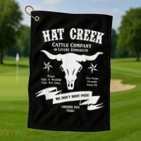 Hat Creek Cattle Co. Golf Towel thumb 1