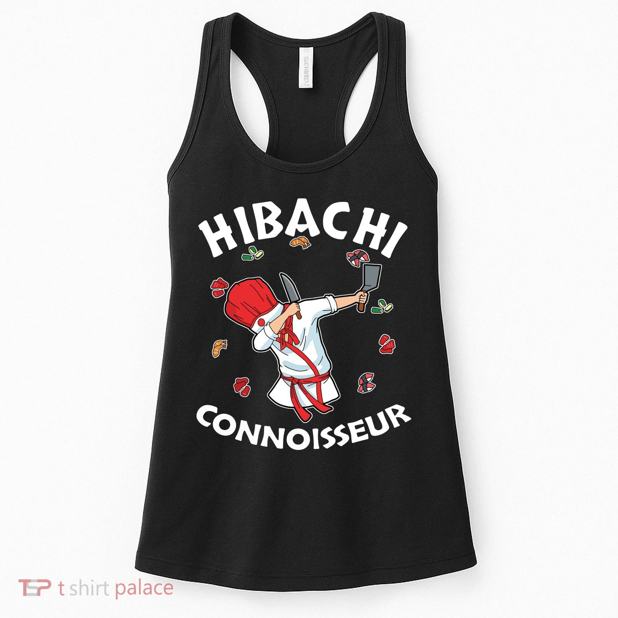 Hibachi Chef Costume Hibachi Connoisseur Japanese Hibachi Women's Tank Top