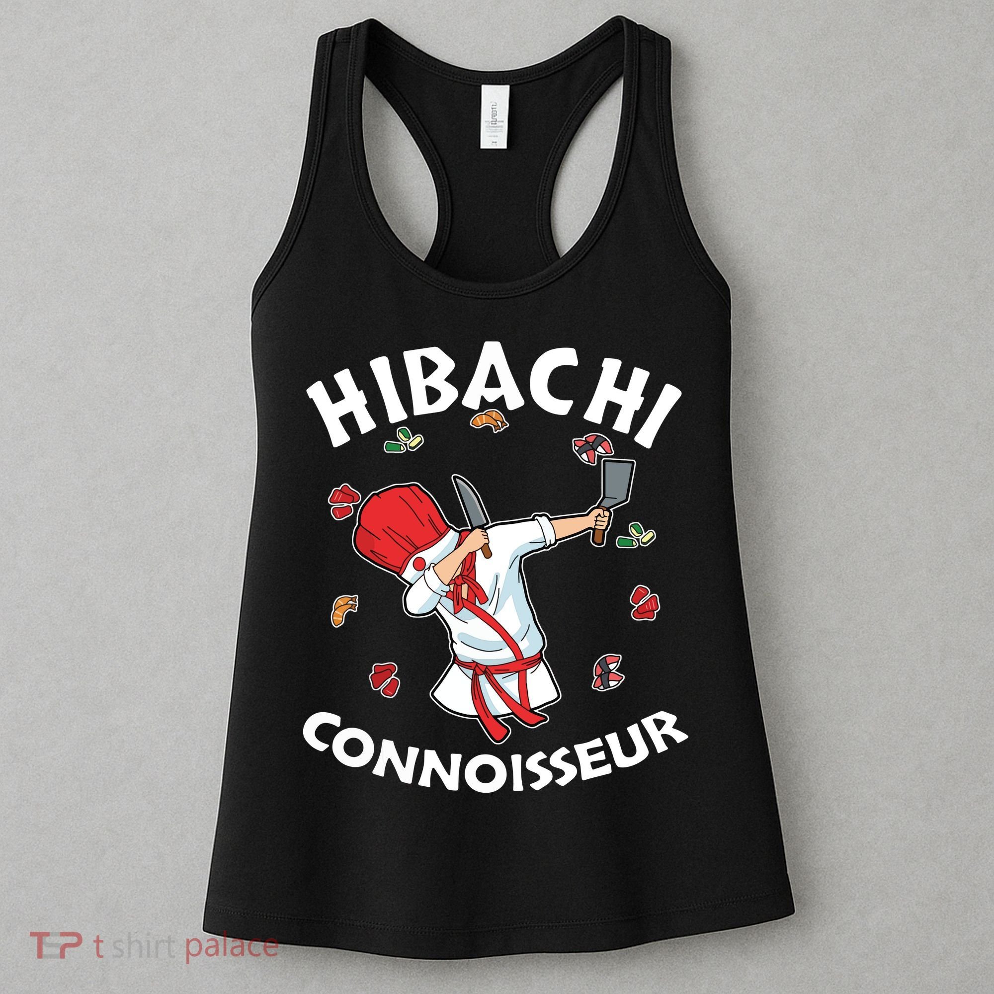 Hibachi Chef Costume Hibachi Connoisseur Japanese Hibachi Women's Tank Top