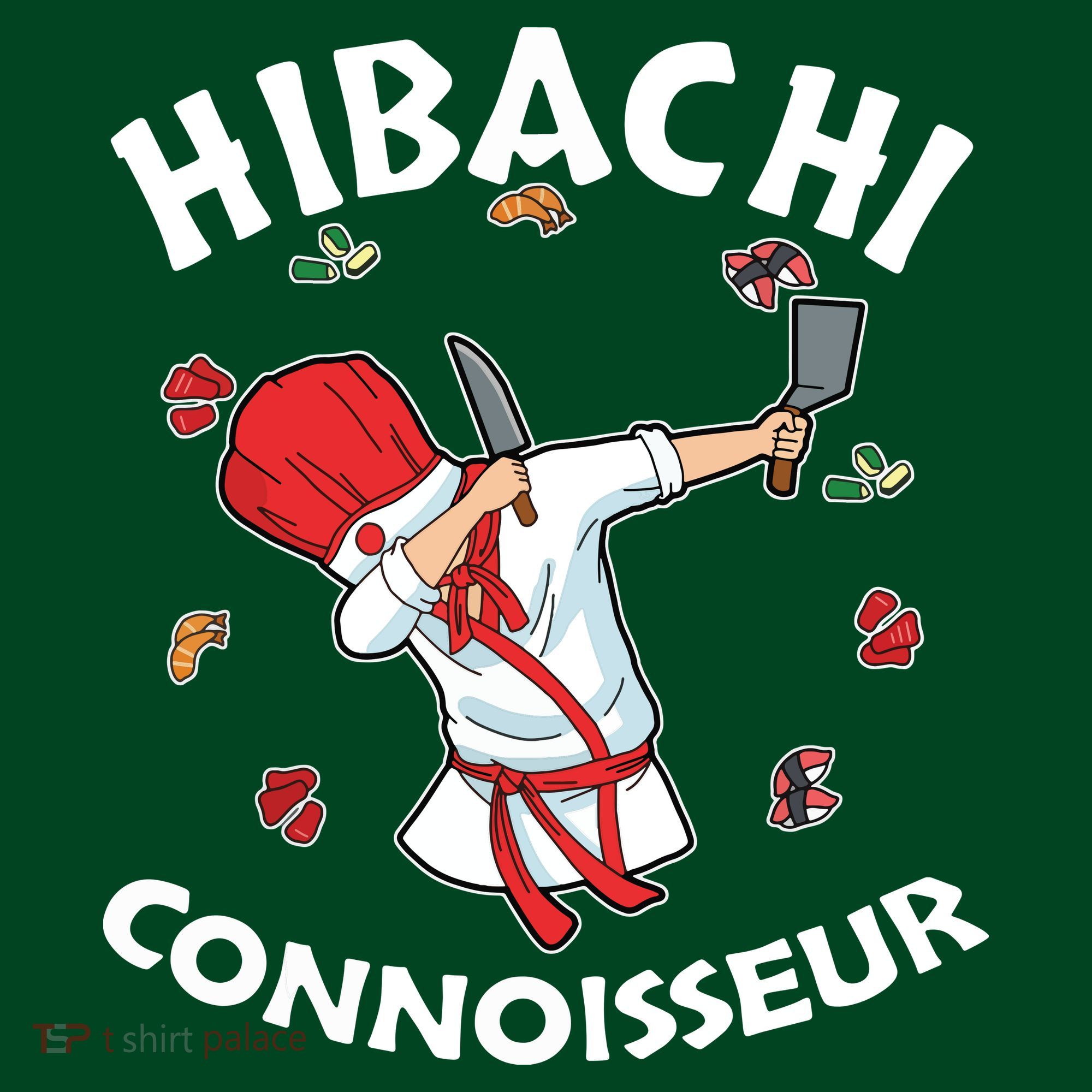 Hibachi Chef Costume Hibachi Connoisseur Japanese Hibachi Mousepad