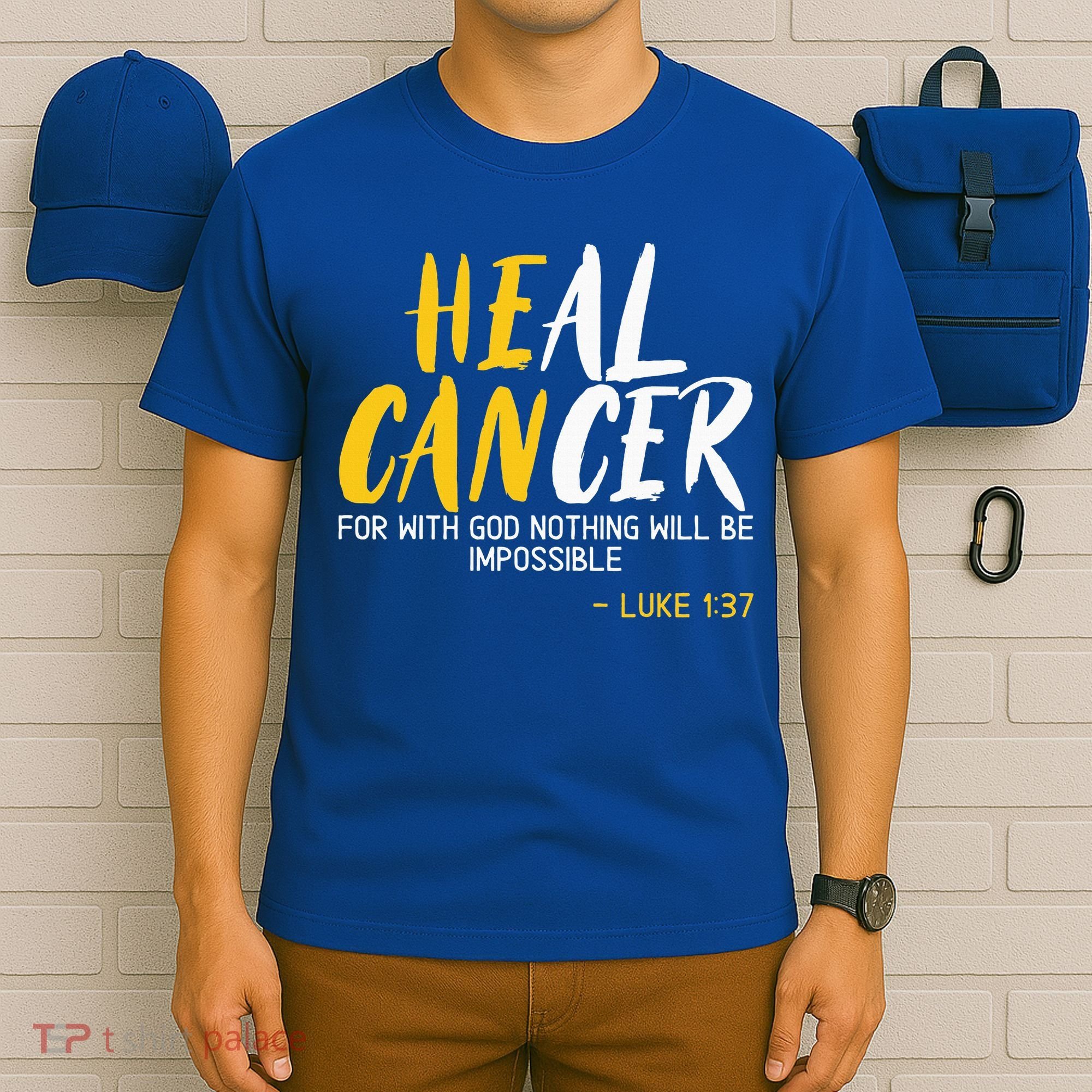 Heal Cancer Childhood Cancer Awareness Month Supporter T-Shirt