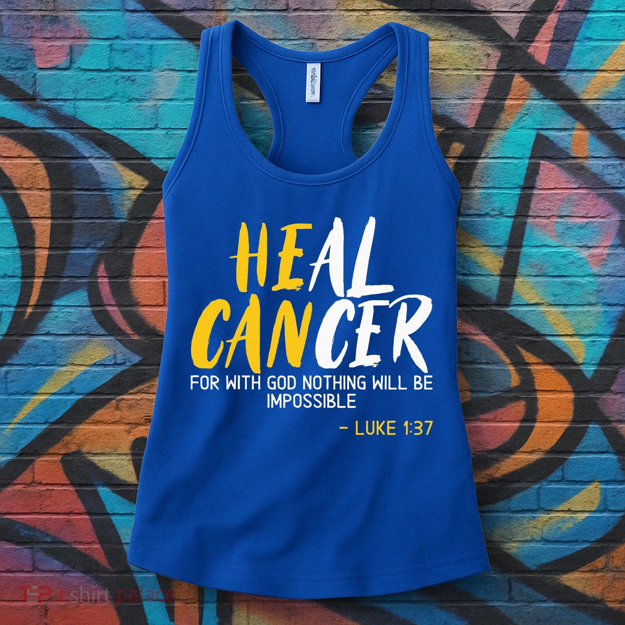 Heal Cancer Childhood Cancer Awareness Month Supporter Women's Tank Top