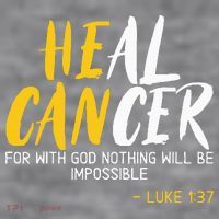 Heal Cancer Childhood Cancer Awareness Month Supporter Women's Racerback Cropped Tank thumb 2