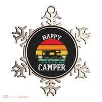 Happy Camper Cute Gift Retro Ornament thumb 0