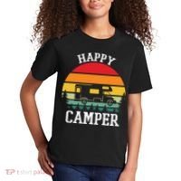 Happy Camper Cute Gift Retro Kids T-Shirt thumb 2