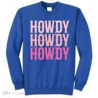 Howdy Cute Country Western Southern Cowgirl Rodeos Gift Sweatshirt thumb 0