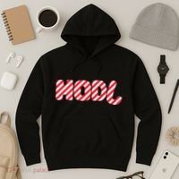 Hodl Crypto Currency Candy Cane Christmas Logo Hoodie thumb 3