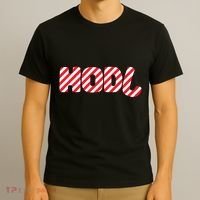 Hodl Crypto Currency Candy Cane Christmas Logo T-Shirt thumb 3