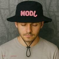 Hodl Crypto Currency Candy Cane Christmas Logo Bucket Hat thumb 2
