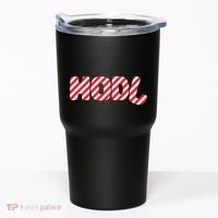Hodl Crypto Currency Candy Cane Christmas Logo Tumbler thumb 0
